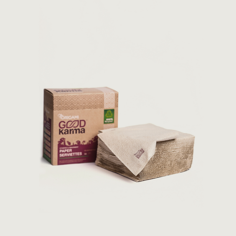 Origami Good Karma Paper 100 Serviettes , 1Ply - Case Pack