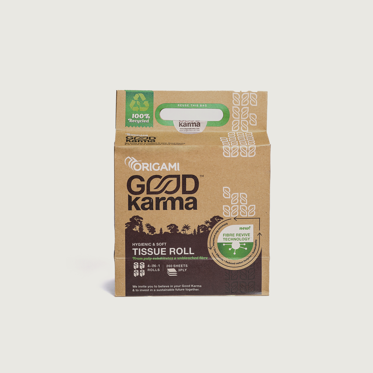 Origami Good Karma Toilet Roll 4 in 1, 3ply- Case Pack thumbnail 15