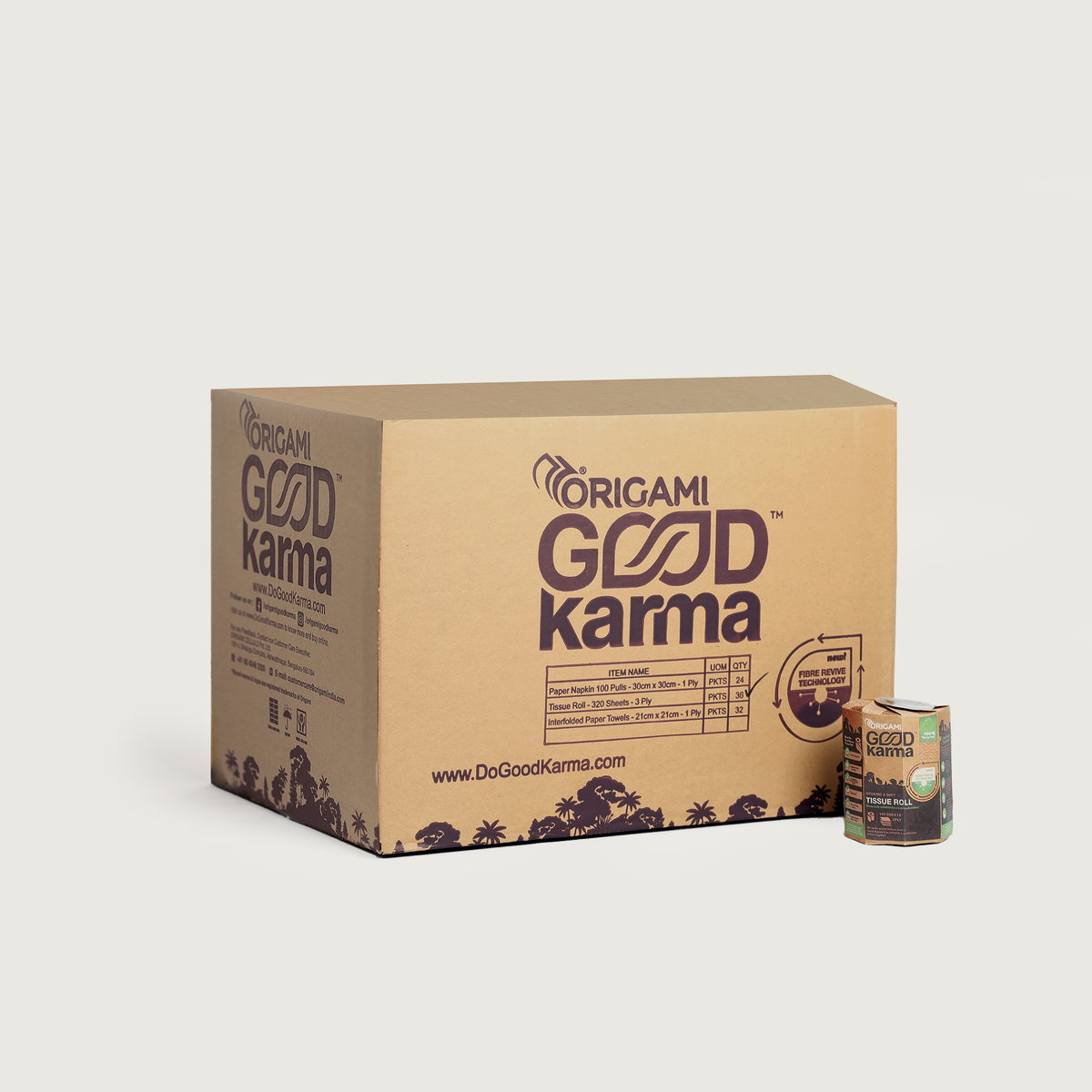 Origami Good Karma Toilet Roll 4 in 1, 3ply- Case Pack thumbnail 16