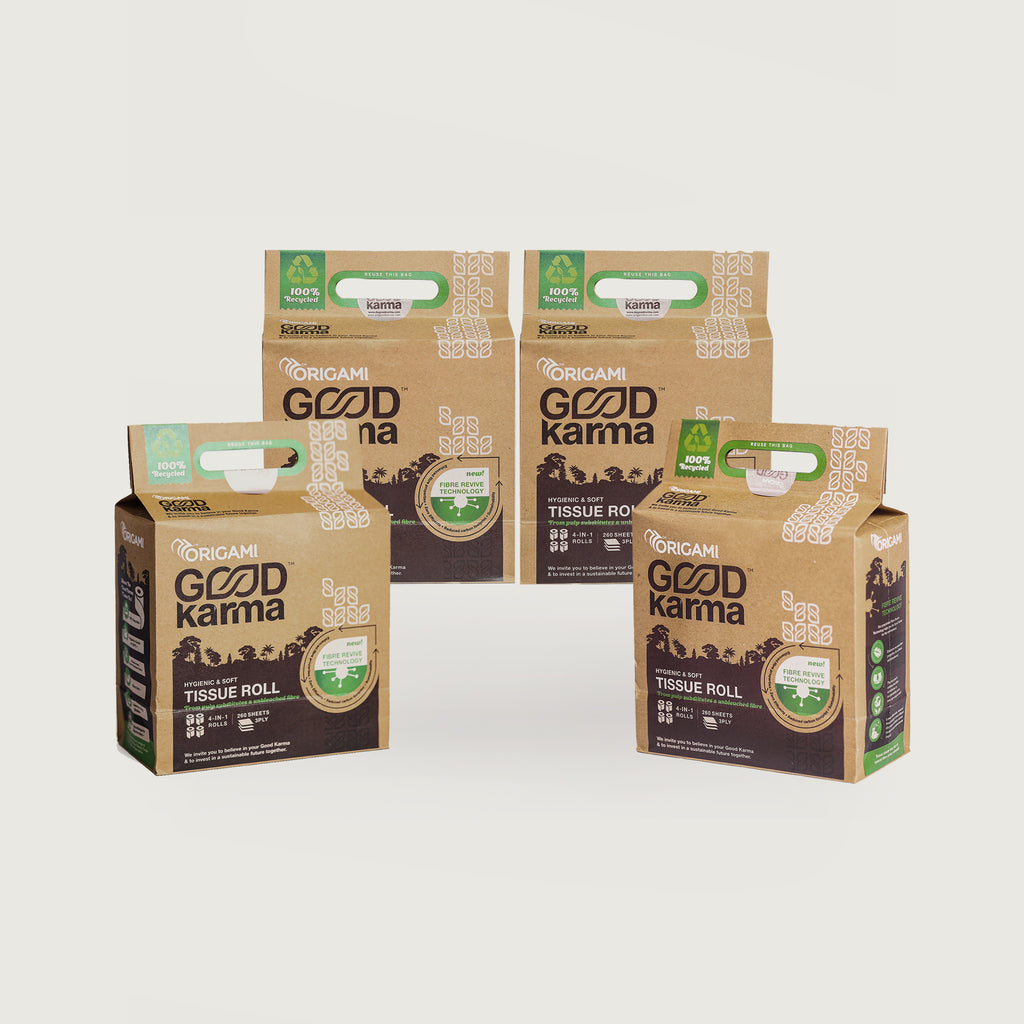 Origami Good Karma Toilet Rolls Mega Pack - 16 Rolls